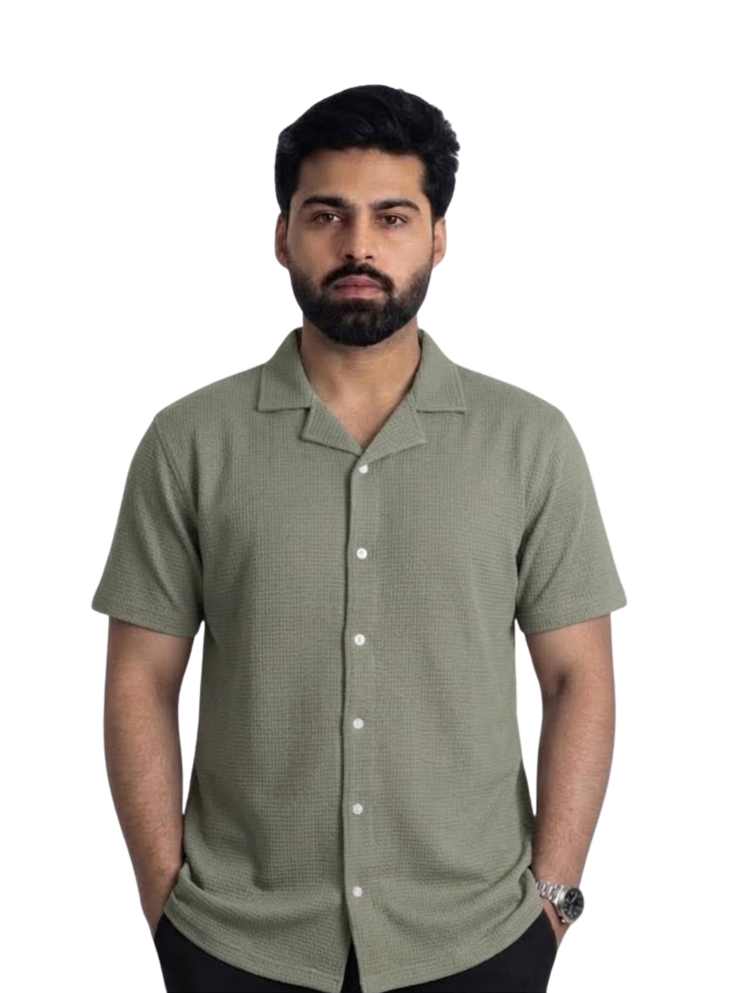 Casual Pistal Popcorn Shirt