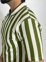 Quarter-Zipper Popcorn (Green)
