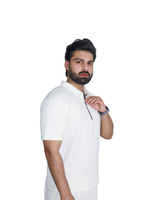 Zipper White Thermal Suit