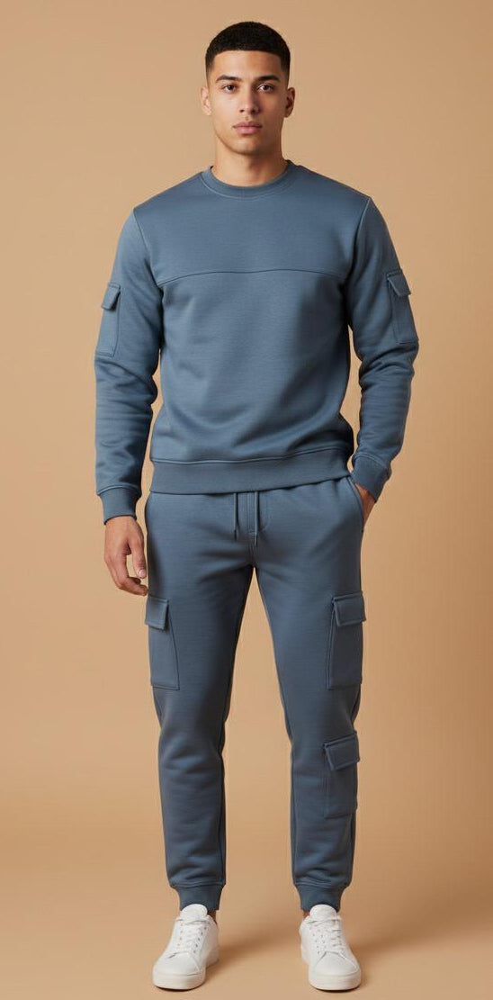Blue Cargo Unique Tracksuit