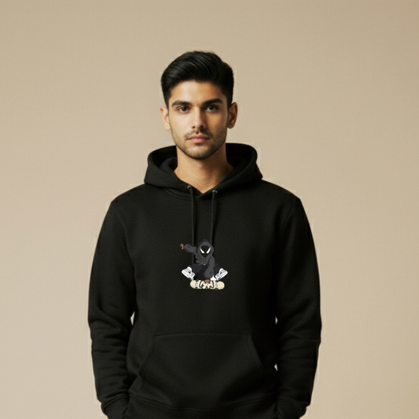 Black Spiderman Hoodie